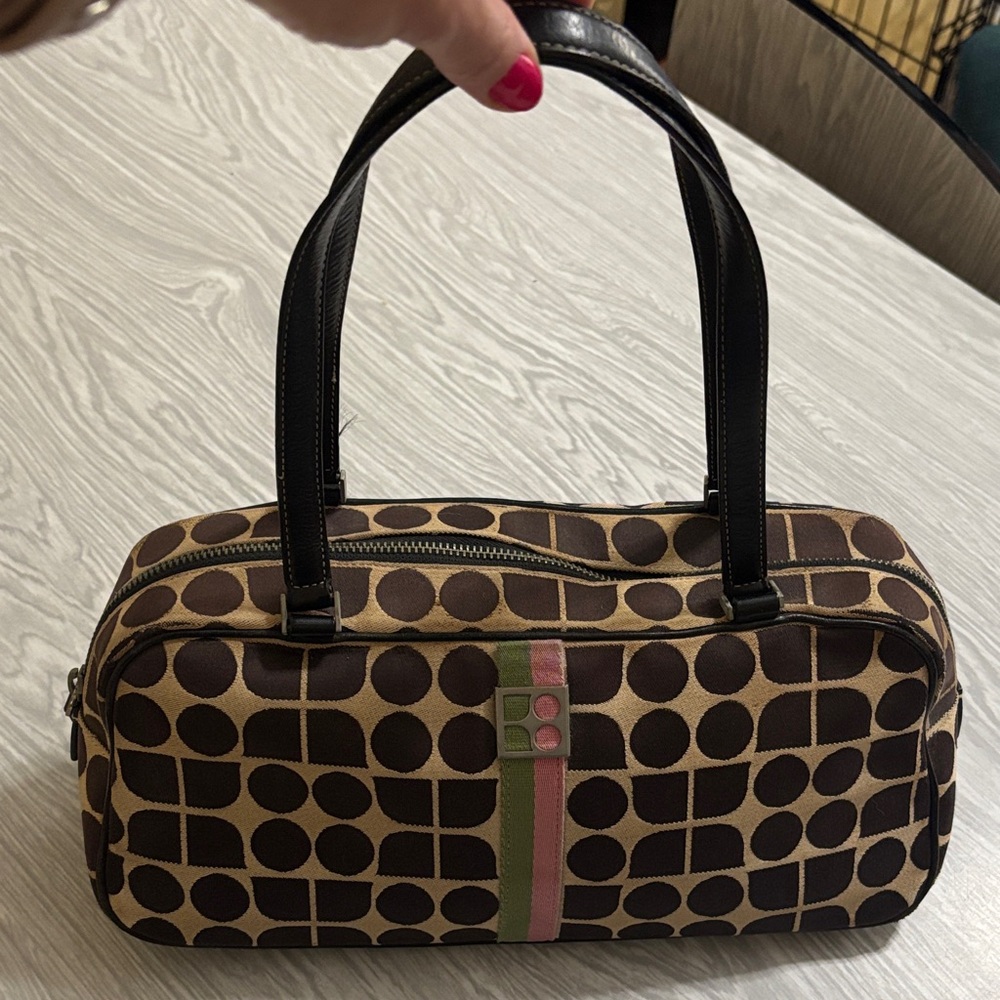 Kate Spade Brown and Black Shoulder Bag